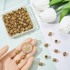 SOFPLATE 100Pcs Tibetan Style Alloy European Beads FIND-SP0002-30AG-3