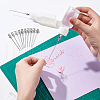 BENECREAT 20Pcs 10 Style Iron Dispensing Needles TOOL-BC0001-28-7