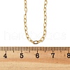 304 Stainless Steel Cable Chains Necklaces MAK-L015-36A-3