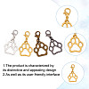 Alloy Pendant Decorations HJEW-GO00024-3