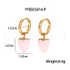 Stainless Steel Grape Hoop Earrings ZJ1069-4-2