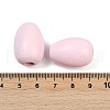 Spray Painted Wood European Beads WOOD-F017-10A-3