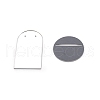 Acrylic Earring Display Stands EDIS-WH0016-07-3