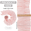 Polyester Ruffled Ribbon DIY-WH0632-77A-2