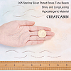 CREATCABIN 30Pcs Brass Tube Beads KK-CN0001-58S-3
