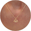 Brass Pendant Necklaces for Women FS-WG86CE9-14-1