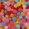 1160Pcs 4 Sizes Transparent Acrylic Ball Beads FACR-PJ0001-03-3