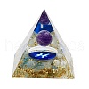 Orgonite Pyramid Resin Energy Generators DJEW-D013-05K-1
