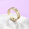 304 Stainless Steel Open Cuff Rings X-RJEW-K245-55G-3