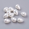 Shell Pearl Half Drilled Beads BSHE-G017-11x8mm-17-1