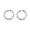 304 Stainless Steel Jump Rings STAS-F191-12P-C-4