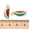 Brass Enamel Pendants X-KK-A252-38G-05-3