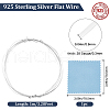 Beebeecraft 925 Sterling Silver Wires STER-BBC0006-68B-2
