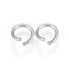 Tarnish Resistant 304 Stainless Steel Jump Rings STAS-F110-03P-2