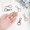 Alloy Swivel Lobster Claw Clasps HJEW-UN00008-2
