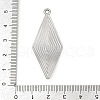 304 Stainless Steel Pendants STAS-D366-02B-P-3