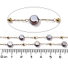 Ion Plating(IP) 304 Stainless Steel Handmade Beaded Chain CHS-K019-03G-01-2