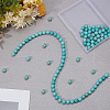 Olycraft 3 Strands Natural Howlite Beads Strands G-OC0002-64-5