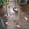 SUNNYCLUE 30Pcs 15 Style Alloy Enamel Pendants PALLOY-SC0003-94-5