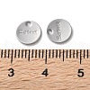 304 Stainless Steel Charms STAS-V007-03C-P-3