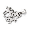 201 Stainless Steel Pendants STAS-S157-25B-P-2