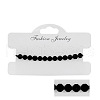 Natural Non-magnetism Hematite Bradided Bead Bracelets for Women Men ZJ6081-4-1