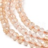 Natural Citrine Beads Strands G-Q002-B04-01-4