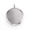 316 Surgical Stainless Steel Diffuser Locket Pendants STAS-P102-054G-3