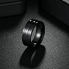 304 Stainless Steel Enamel Finger Rings for Men FS-WGADAB4-09-1