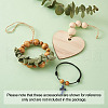 Unfinished Natural Wood Beads WOOD-TA0002-41-LF-13