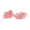 Cherry Quartz Glass Pendants G-I336-01-29-2