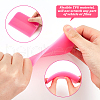 Olycraft 5Pcs 5 Styles TUP Plastic Scrapers TOOL-OC0001-62-4