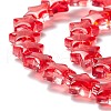 Transparent Glass Beads Strand GLAA-K057-01D-4
