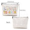 Polycotton Custom Canvas Storage Bags ABAG-WH0029-075-2