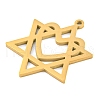 304 Stainless Steel Pendants STAS-Z076-4G-2