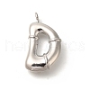 Rack Plating Brass Pendants KK-I722-08P-D-1
