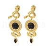 304 Stainless Steel Stud Earrings EJEW-C137-05B-G-4