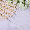 16 Yards Cotton Embroidery Flower Lace Ribbons SRIB-FG0001-27-5
