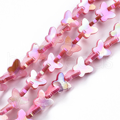 Natural Freshwater Shell Beads Strands SHEL-N026-206B-1