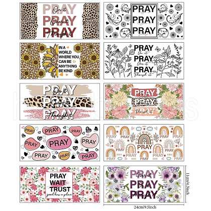PVC DIY Heat Transfer Paper DIY-WH0517-033-1
