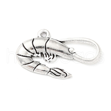 Tibetan Style Alloy Pendants PALLOY-P293-089AS-1
