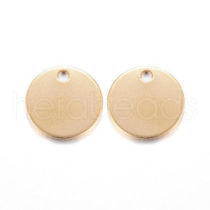 Ion Plating(IP) 304 Stainless Steel Charms STAS-G122-21G-1