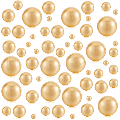 Gorgecraft ABS Plastic Imitation Pearl Beads KY-GF0001-51B-1