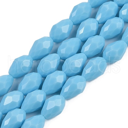 Opaque Solid Color Beads Strands EGLA-N013-P10mm-D10-1