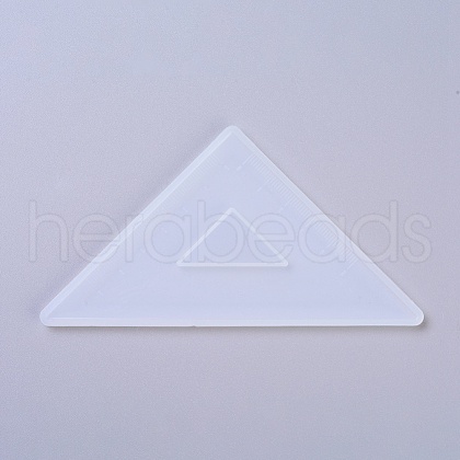 DIY Triangle Ruler Silicone Molds DIY-G010-68-1