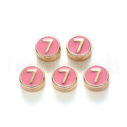 Alloy Enamel Beads ENAM-R055-04-07-RS-1