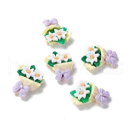 Opaque Resin Cabochons RESI-M025-06-1