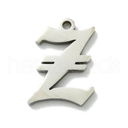 Non-Tarnish 201 Stainless Steel Pendants STAS-B055-01P-Z-1