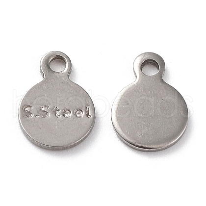 Non-Tarnish 201 Stainless Steel Charms STAS-K259-11P-1