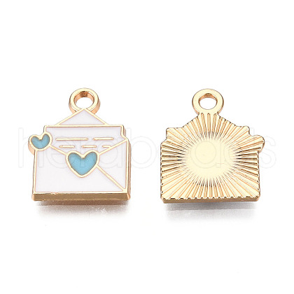 Alloy Enamel Pendants ENAM-S119-051B-1